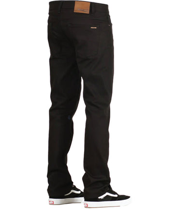 Volcom Men Vorta Denim Mens Jean Black